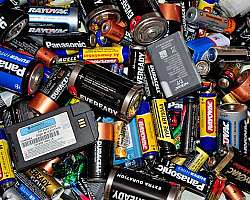 Coleta pilhas e baterias