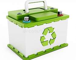 Reciclar baterias automotivas usadas