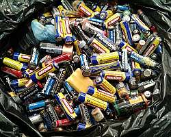 Descartar baterias velhas