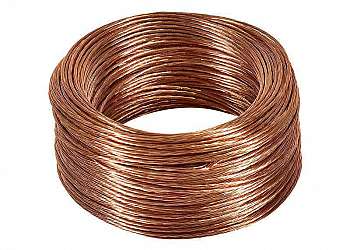 Reciclagem de fios de cobre
